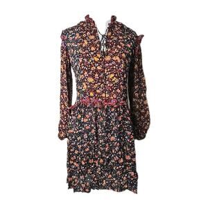 Anthropolgie Floral Chiffon Mini Dress (Shell Only) Size XS